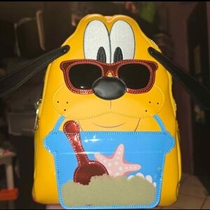 Brand New! Loungefly Disney Pluto Mini  Backpack
